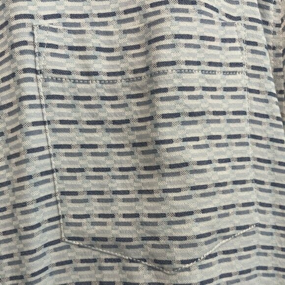 Tommy Bahama Mens Geovanni Geo Camp Shirt size large SILK - Picture 4 of 6
